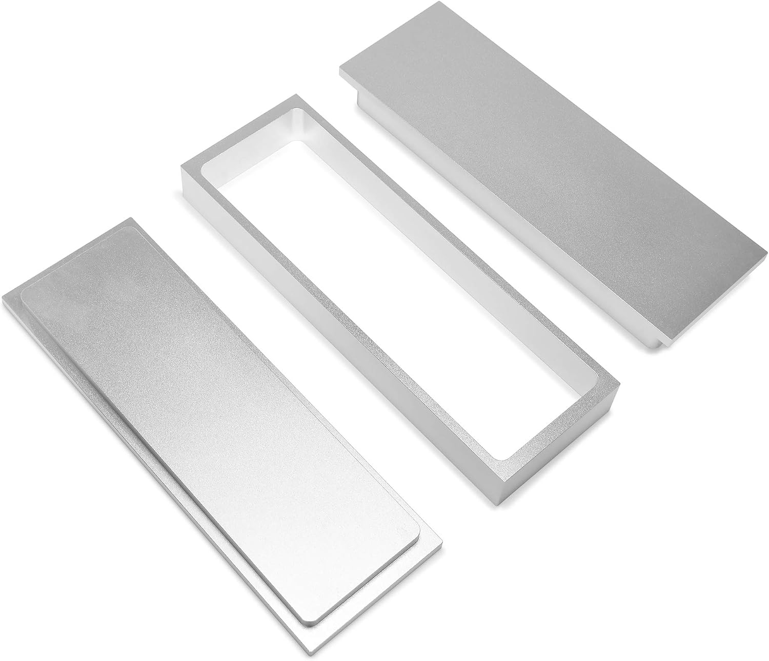 Pre-Press Mold Pre Press 3x9 inch Aluminum Mold (Silver 3x9)