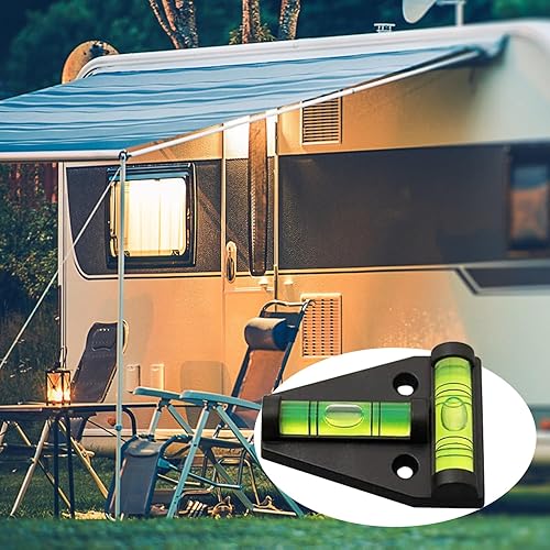 2Pcs RV T Level Cross Check Levelers Bubble Levels Use