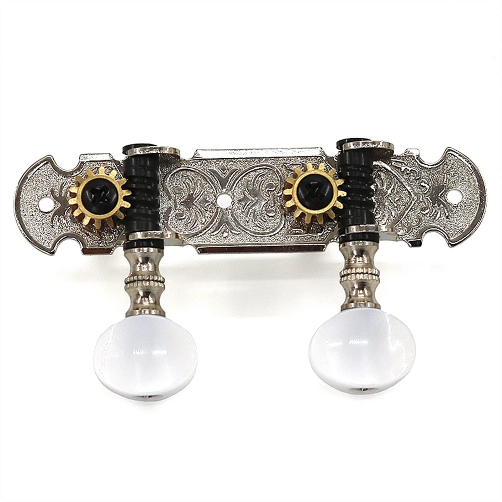 Meccanico accordatore Ukulele Tuning Pegs Pulsante Strings Sintonizzatori Accessori Per La Testa Ukulele Parte +6 Viti Alta Qulity Golden