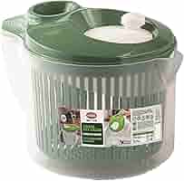 Centrifuga Per Insalata Snips 3L - Lava E Asciuga Verdure, Made In Italy, Senza BPA - Verde - Foto 3