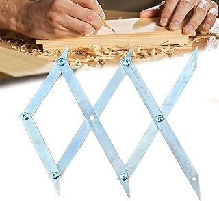 Picket Master 3 Point Center Finder –Measurement Tool for Equidistant Marking, for Welding Woodworking Projects