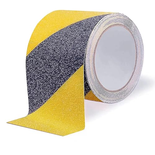 Miniatura 10 de Cinta de seguridad antideslizante 2 x 33 pies cinta antideslizante para escaleras para escaleras al aire libre impermeable cinta de agarre