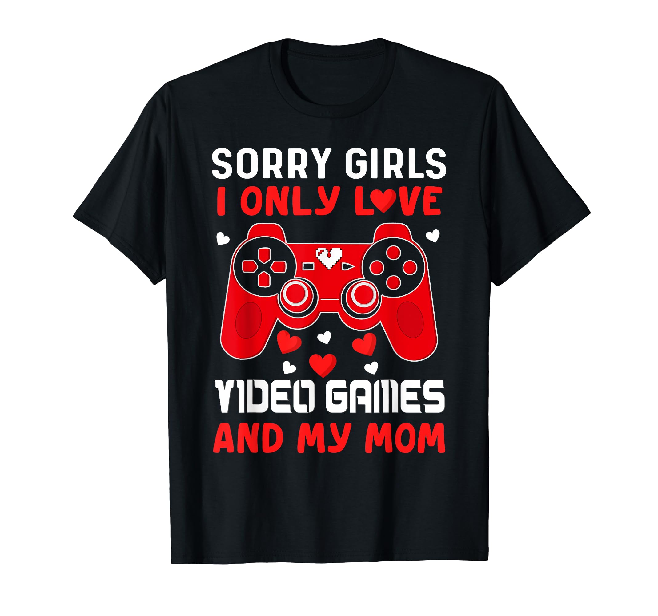 Valentines Day boys kids girls son Video Games funny gamer T-Shirt