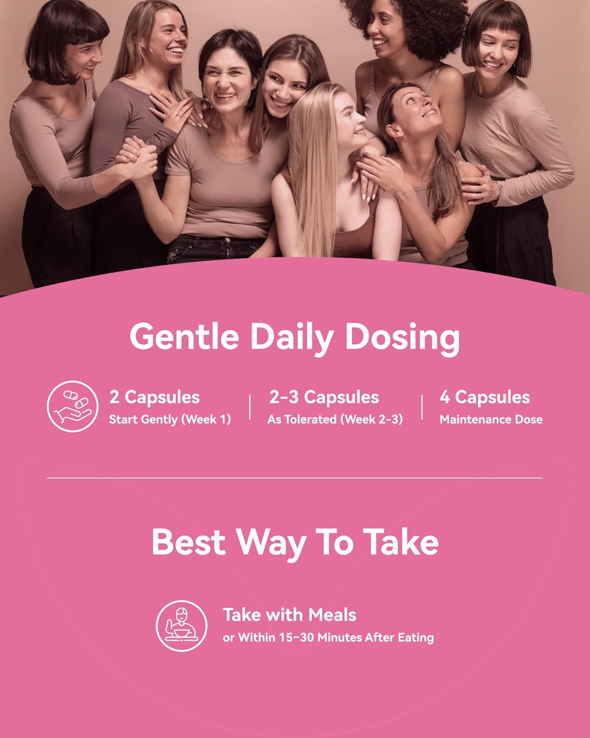 Inositol Supplement for Women, Myo-Inositol & D-Chiro Inositol 40:1, PCOS Support with Berberine, MTHF Folate & Vitamin D3, Supports Ovarian Health, Hormonal Balance & Regular Cycles, 120 Capsules - Image 8