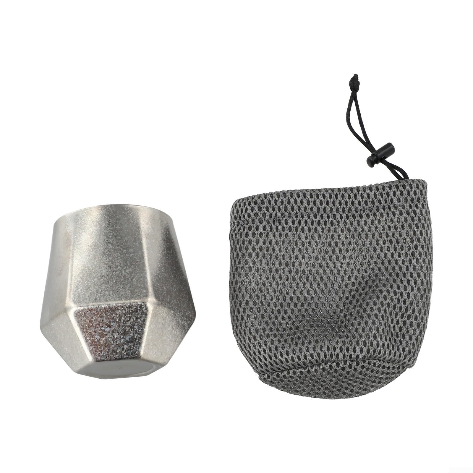 Tasse à café isotherme à double paroi en titane de 240 ml pour le camping, les voyages Pure Ti