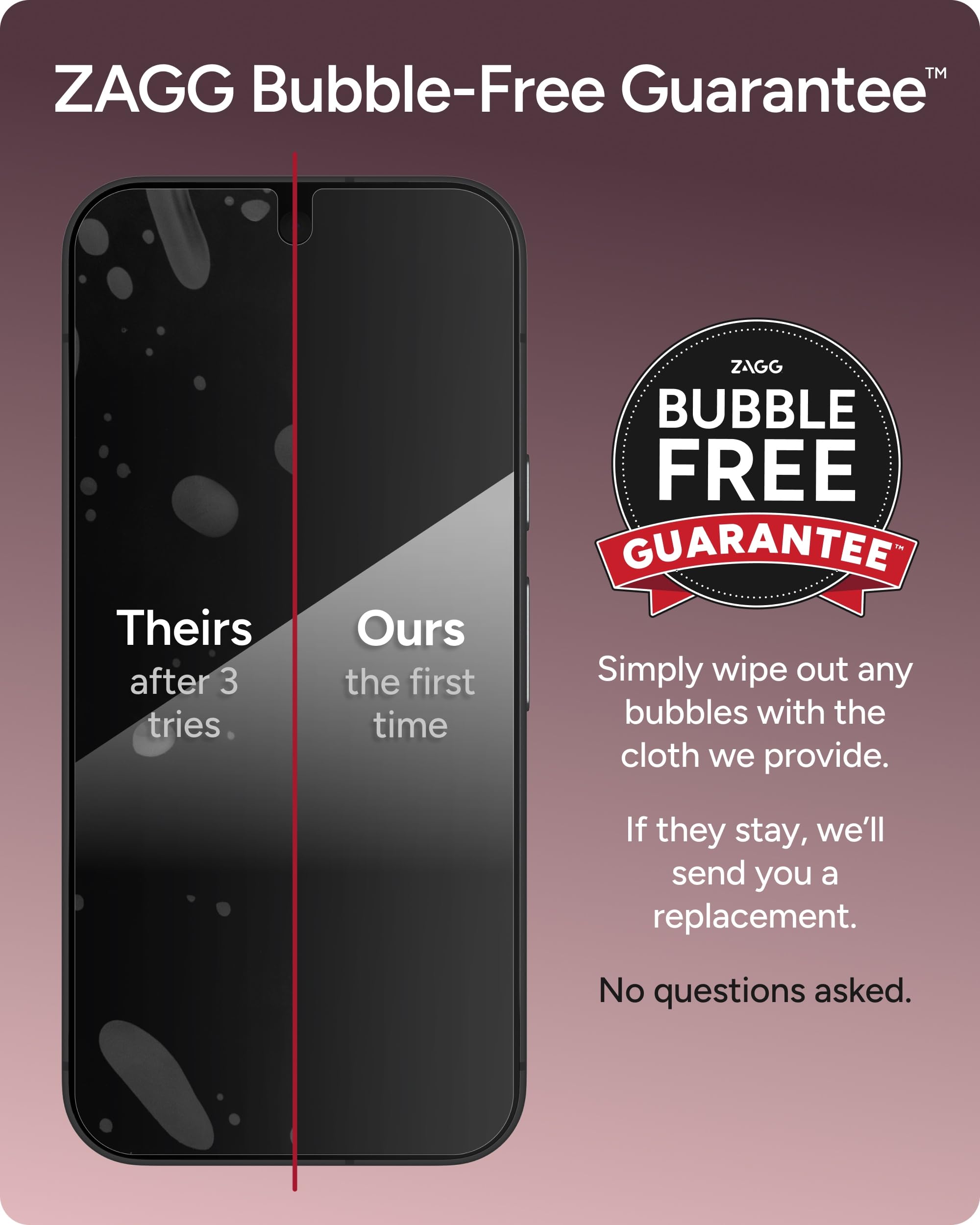 ZAGG Glass Elite Privacy - Pellicola protettiva per Google Pixel 11 / Pixel | InvisibleShield, protezione dagli urti in vetro temperato, filtro privacy a 2 vie, anti-impronte, facile installazione
