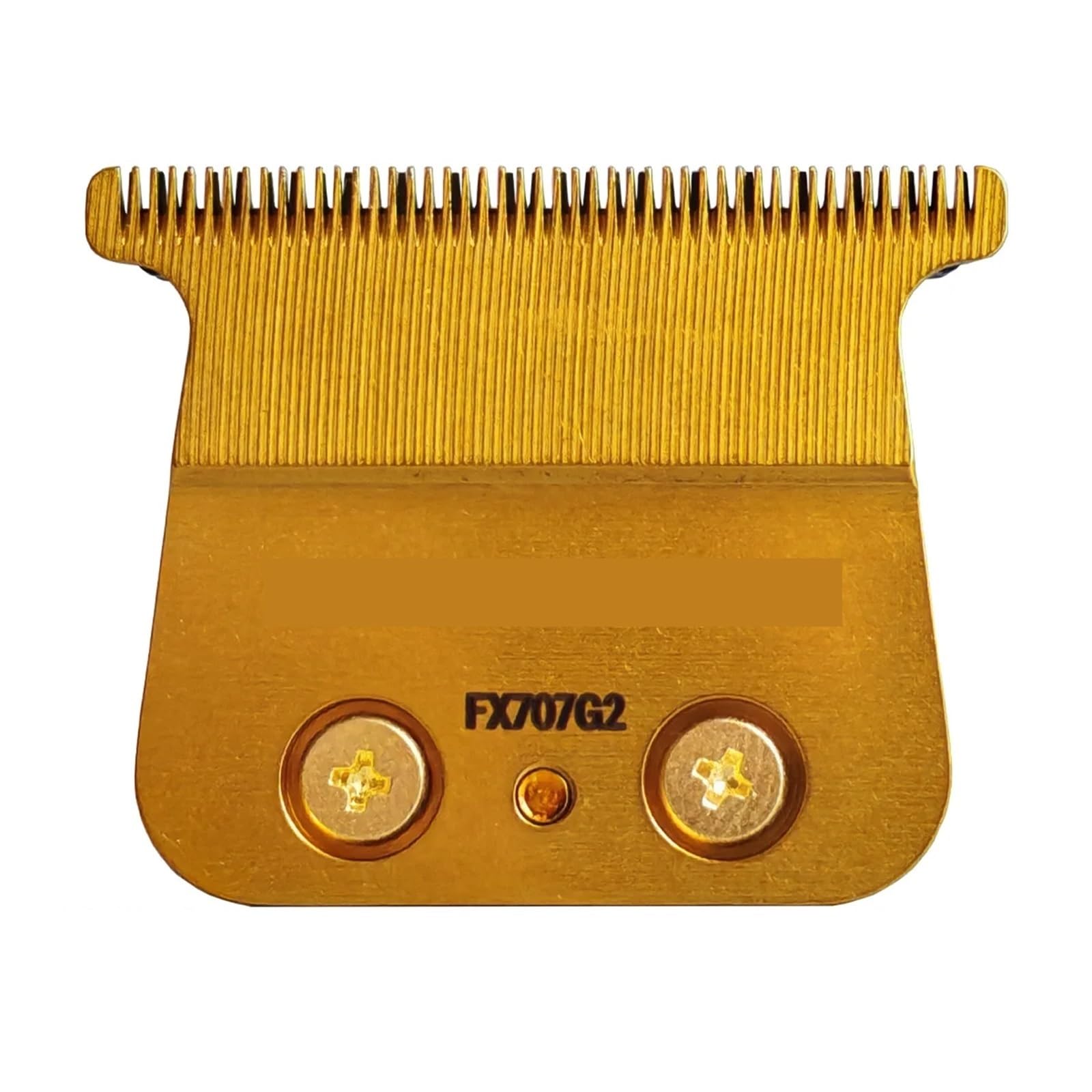 Lama Di Ricambio In Acciaio Ad Alto Tenore Di Carbonio Con Denti Profondi, Compatibile Con JUCAI, F7878 FX707 FX787 Barbiere Trimmer | 2pc GOLD2.0 blade