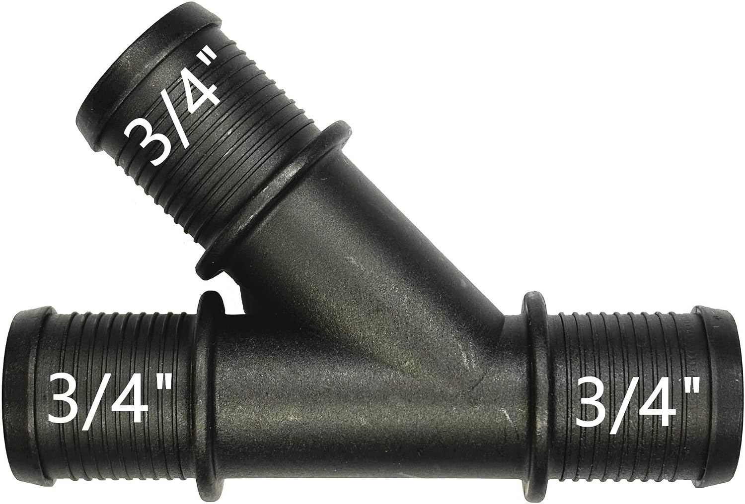 3/4" x 3/4" x 3/4" Straight Joint Fitting,Radiator Coolant Hose 3 Way Connector,Heater Lap Y-Joint,Water Pipe Splitter Kit for Chevrolet,Ford,Ram,GMC,Jeep,Cadillac,Dodge,Chrysler,Audi,Benz,BMW,VW,19mm