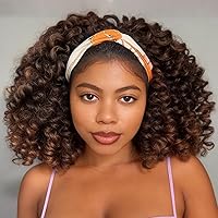 Vista 21 de Paquete de 3 trenzas de cabello rizado Jumpy Wand de 8 pulgadas, 20 mechones por paquete, 2.65 oz, extensiones de cabello sintético de ganchillo