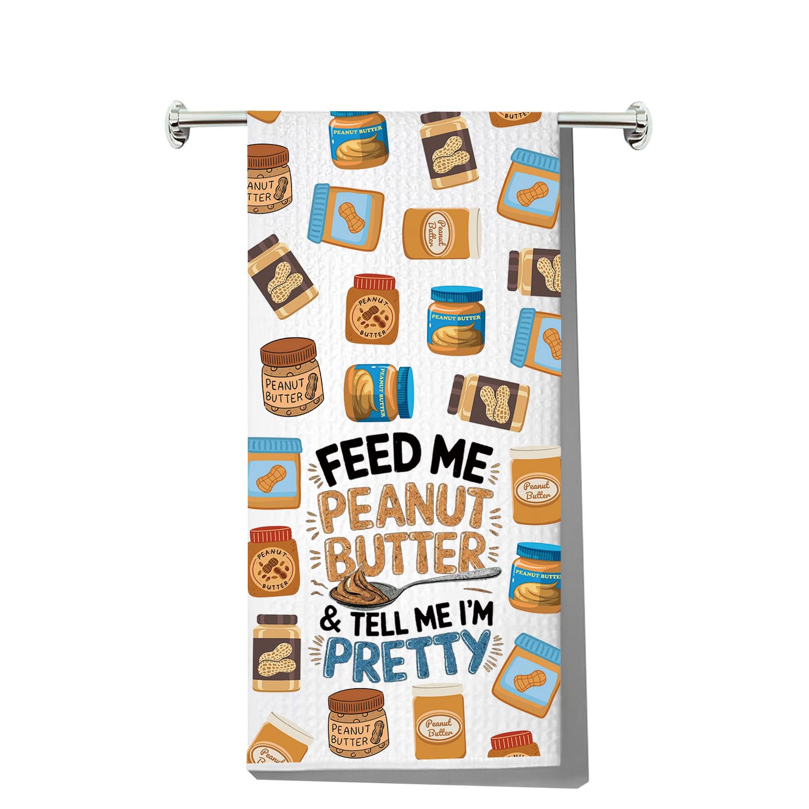 Serviette de cuisine peanut butters pour nettoyer votre espace avec humour