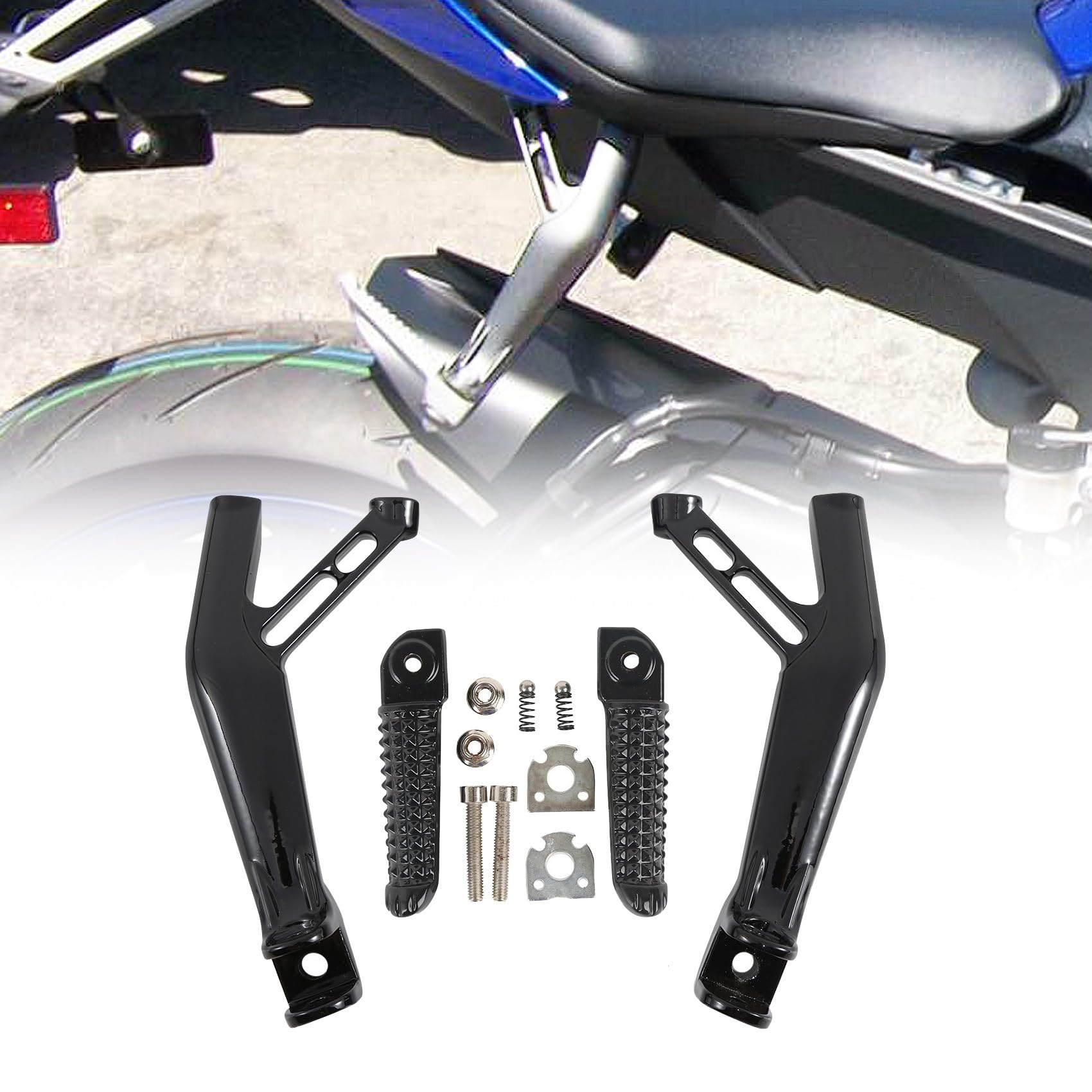 Repose-pieds passager pour Yamaha YZF R6 R1 R7 moto