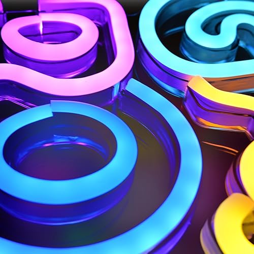 Vista 15 de Gamerneon Elegante letrero de neón de mariposa rosa para decoración de pared, hermoso club, luces LED para dormitorio, sala de estar, niñas, fiesta