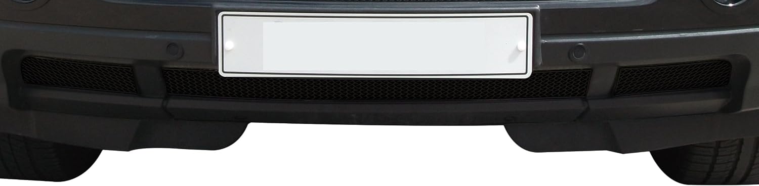 Zunsport Compatible With Range Rover Sport - Lower Grill Set - Black finish (2006 to 2009)