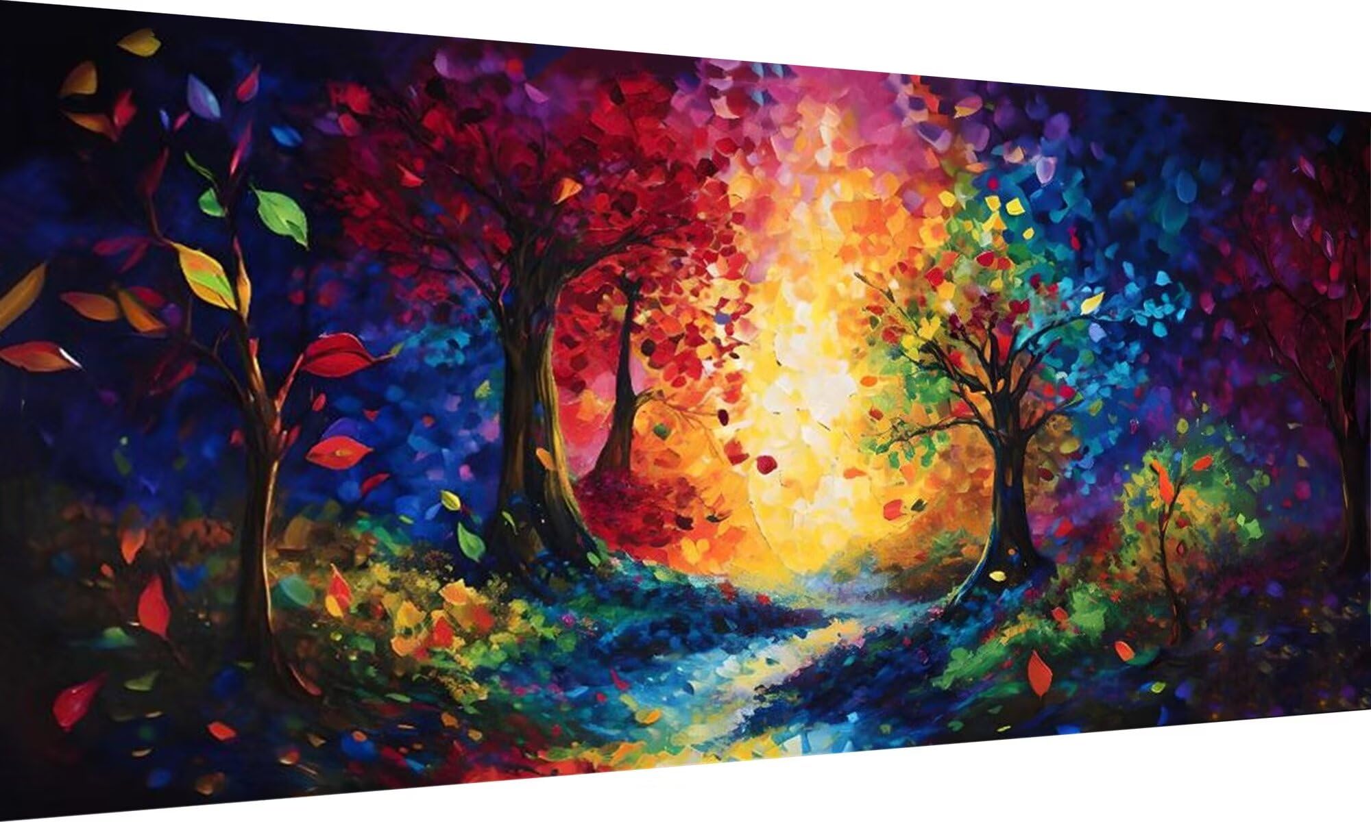 5D DIY Diamond Painting Kit Completo,Pintura Diamante Puzzle Bordado Punto de Cruz Manualidades con Accesorios para Niños y Adultos,Hogar,Decoración de Pared Regalos-Caballo Corredor 50x100cm WP-6193