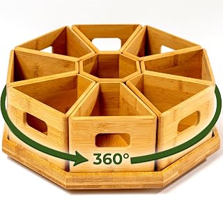 Craftly - Premium Indestructible Bamboo Art Supply Organizer - Marker Organizer and Craft Storage For Family Memories - Art Storage Organizer and Marker Holder For Craft Organizers and Storage