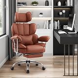 IWMH Big and Tall Office Chair, Heavy Duty PU Leather Desk Chair 200KG - 2