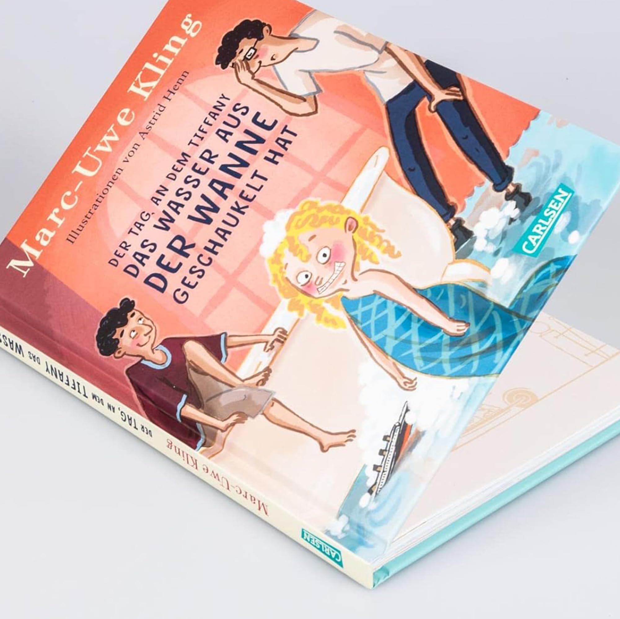 Marc-Uwe Kling Kinderbuch Bundle – Der Tag, an dem… Band 1-5 – lustige Vorlesebücher & Erstleser-Geschichten für Kinder im Alter von 6–10 Jahren, humorvolle Bilderbücher inkl. exklusivem Lesezeichen