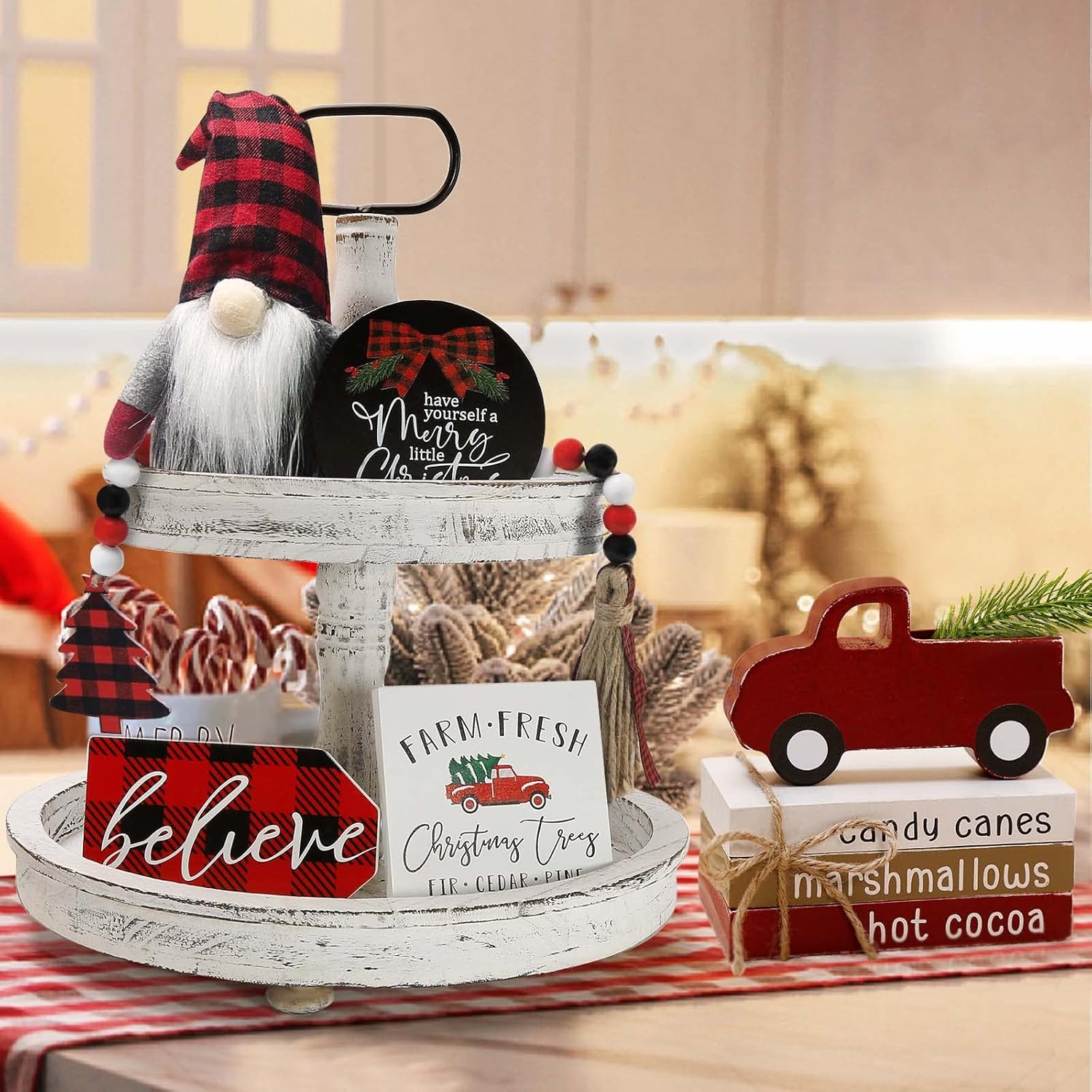 Christmas Decor Christmas Decorations Indoor 3 Books