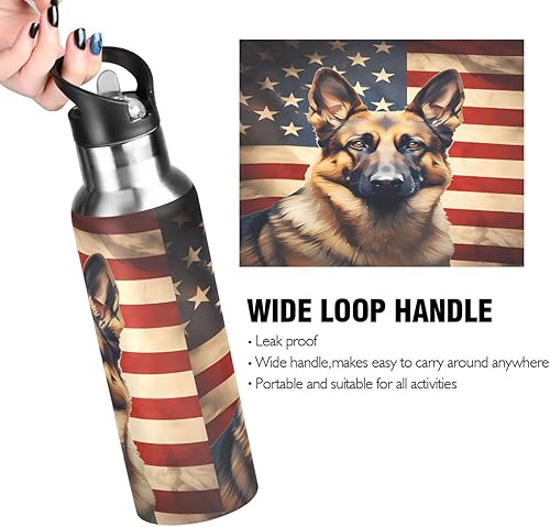 Vista 92 de Botella de agua amarilla para niños y niños, con aislamiento de acero inoxidable, para agua fría y caliente, con tapa con pajilla, para deportes