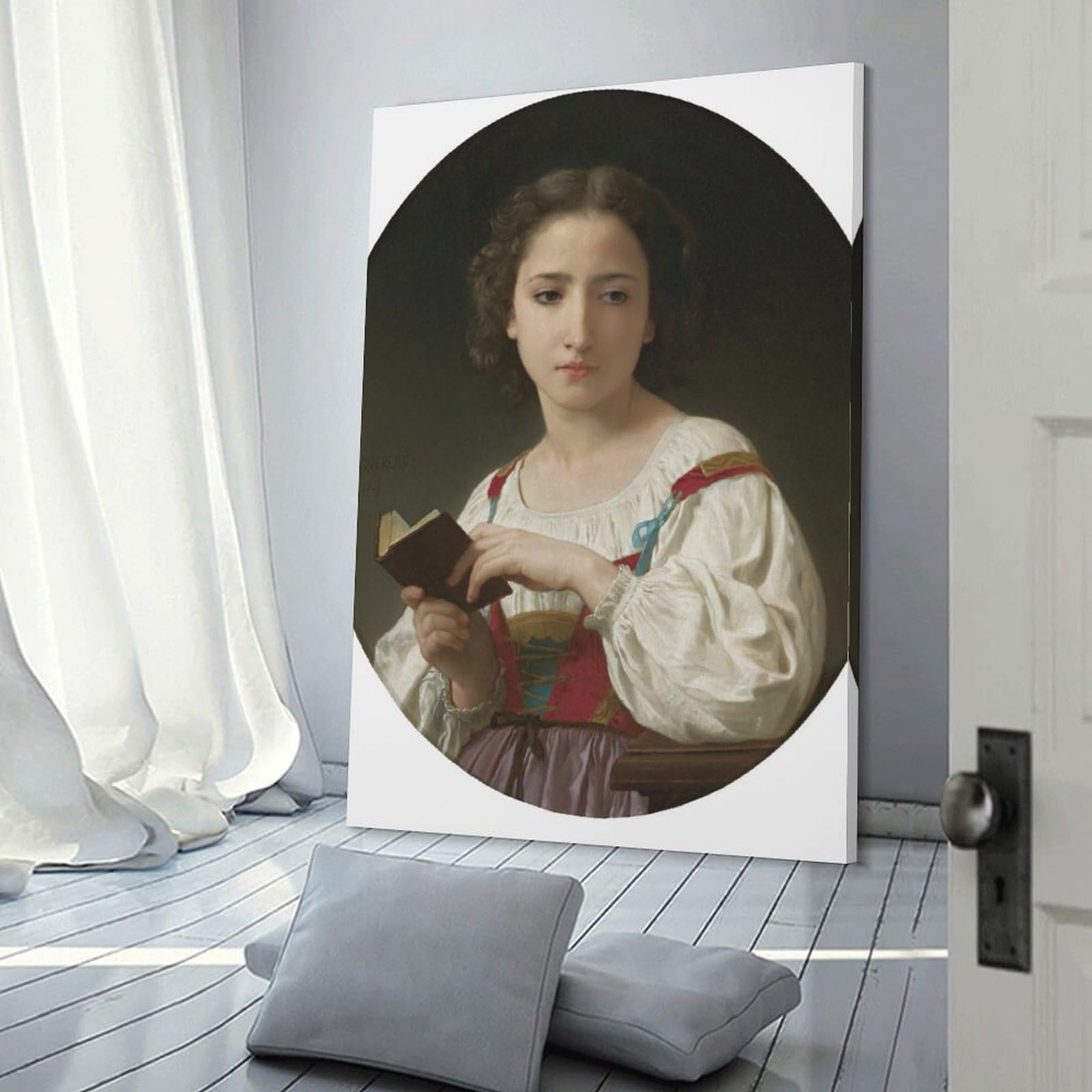 YTPONBCSTUG Cuadro pintura al óleo Lienzo Pintura Cartel Le Livre D’heures Impresión De Imagen Cuadros Decorativos Sala De Estar Cuarto De Baño Comedor Decoración De Pared