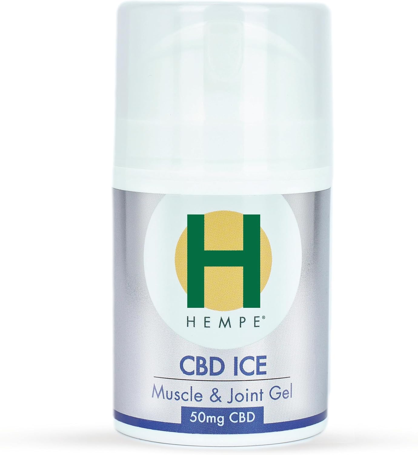 HEMPE Ice Muscle & Joint Gel – Hemp Cream with Cooling Support – CBD, Menthol, and Natural Extracts – 50ml