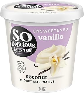 So Delicious Dairy Free Coconut Milk Yogurt Alternative, Unsweetened, Va...