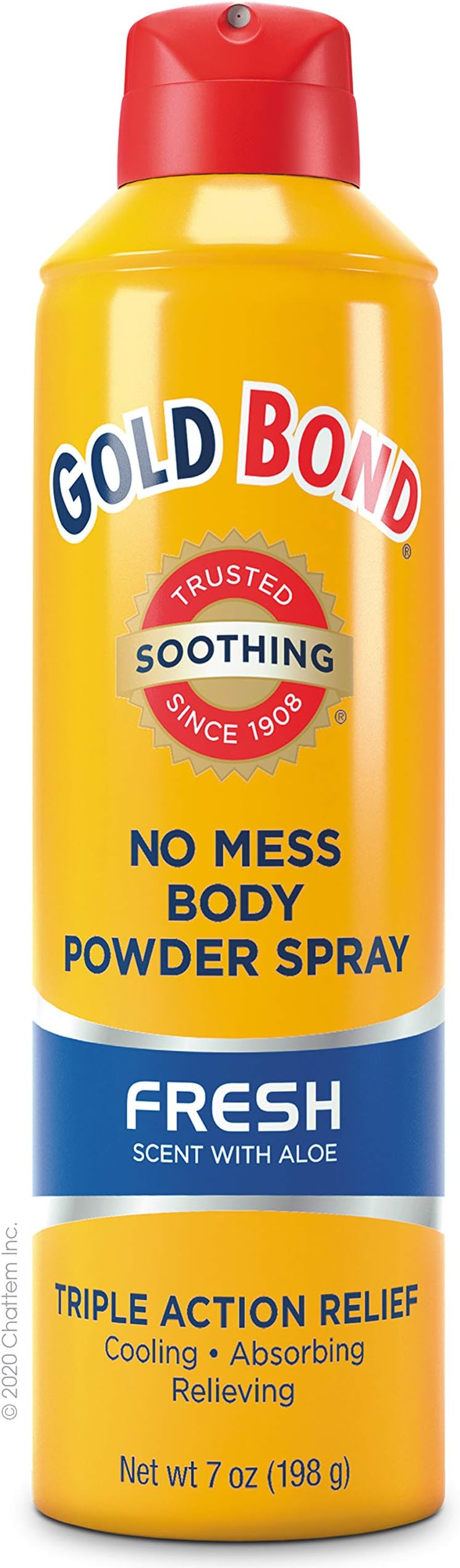 Gold Bond No Mess Spray Powder Fresh 7 oz.