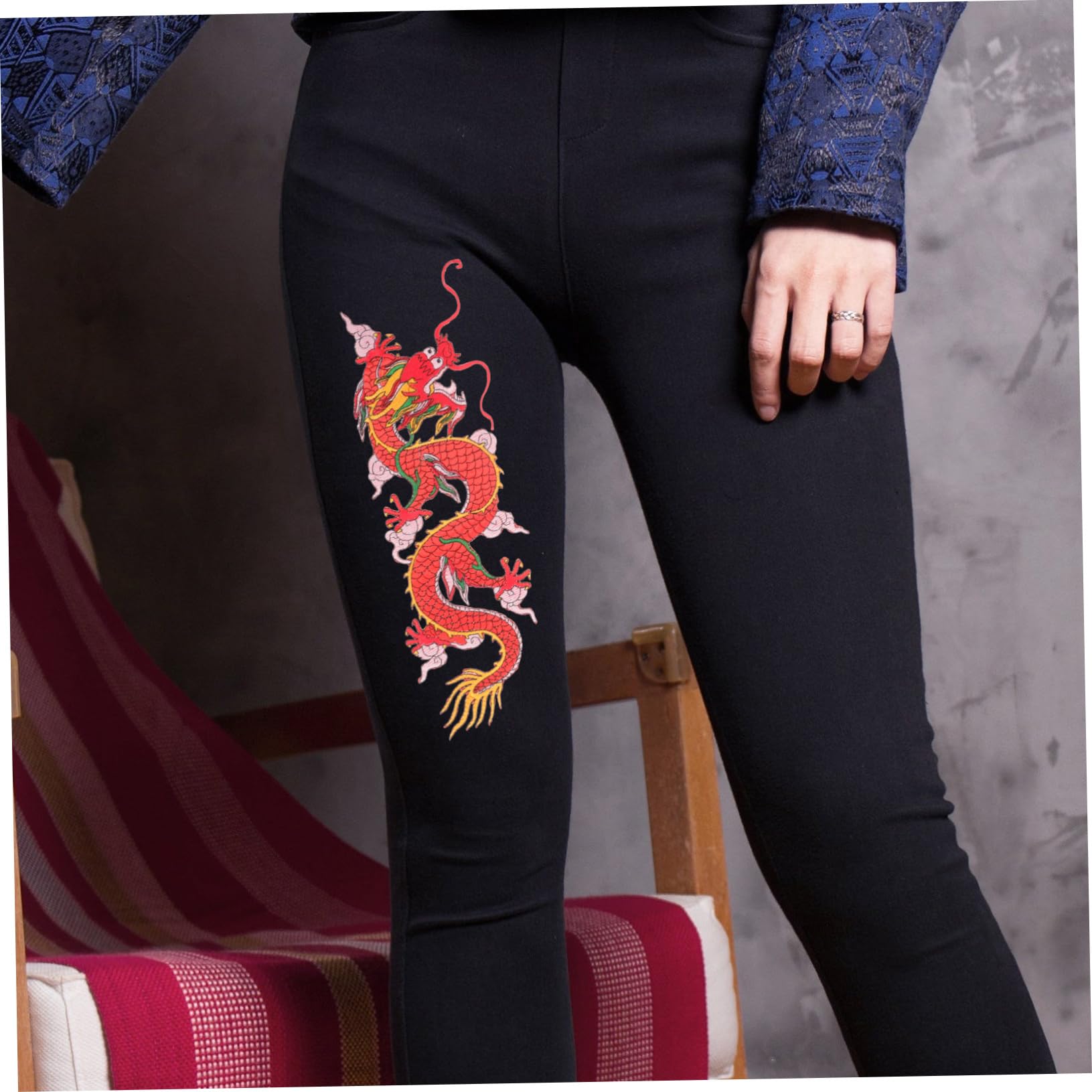 Operitacx 8pezzi Toppe Termoadesive Drago Di Pz Per Decorazioni e Riparazioni Abbigliamento Facili Da Applicare Su Giacche Shirt e Pantaloni Accessori Fai Da Te Per Amanti Del Ricamo