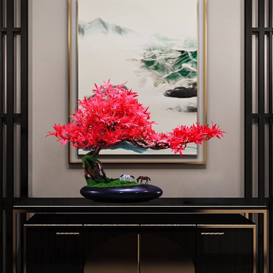 造花盆栽、人工盆栽、永久保存盆栽 楽天市場】盆栽 桜 #110（造花） : あーかんび（AKANBI）