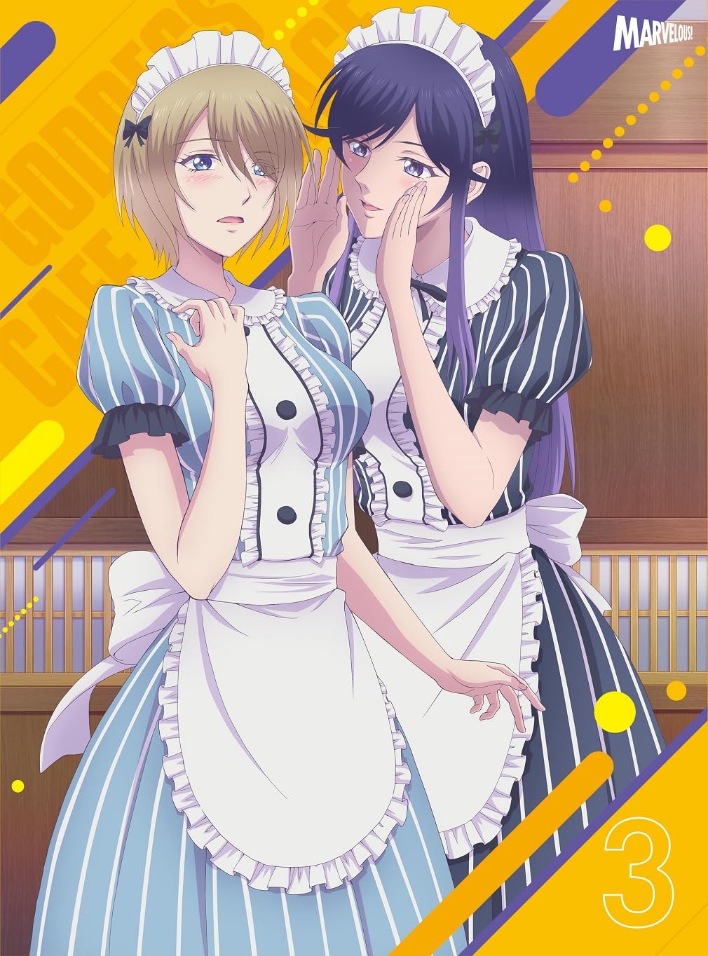 Amazon.co.jp: TVアニメ『女神のカフェテラス』第2期 Blu-ray Vol.3