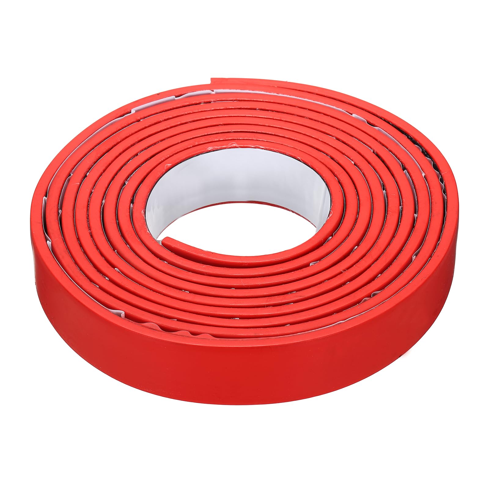 Nexarelle Smoke Fire Seal Strip, 9.8 Feet Expandable Door Seal Tape Self Adhesive Graphite Rubber Composite Material for Fire Rated Windows Steel Doors, 30mm/1.18" Wx 5mm/0.2" T, Red