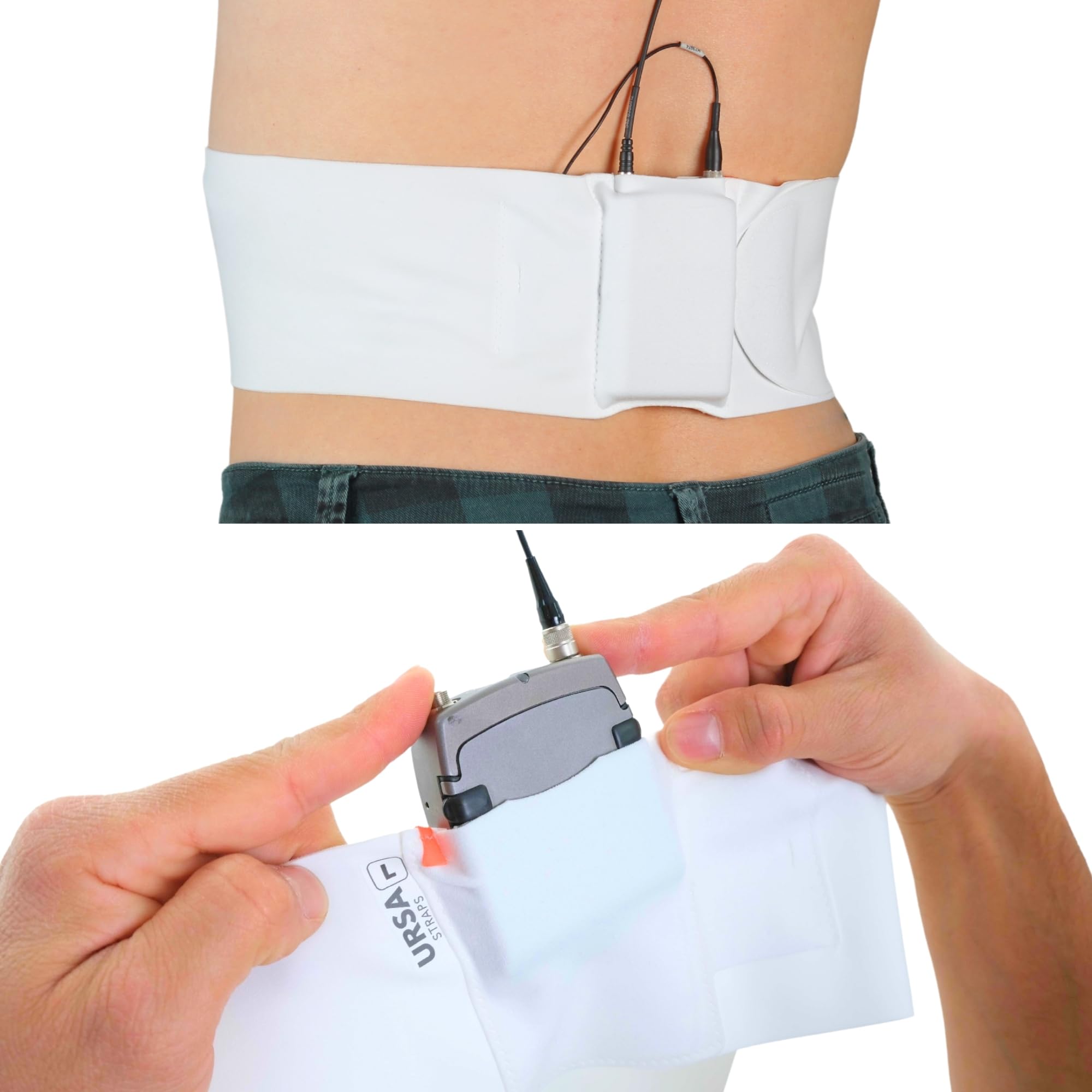 URSA Waist Strap – Ultra Slim, Breathable & Stretchy Microphone Transmitter Strap, Compatible with Most Transmitters & Receivers — view 11