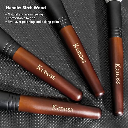 Miniatura 6 de Brocha de contorno para brochas de maquillaje facial en polvo, contorno y definición, perfecto para polvo de contorno, rubor, bronceador,