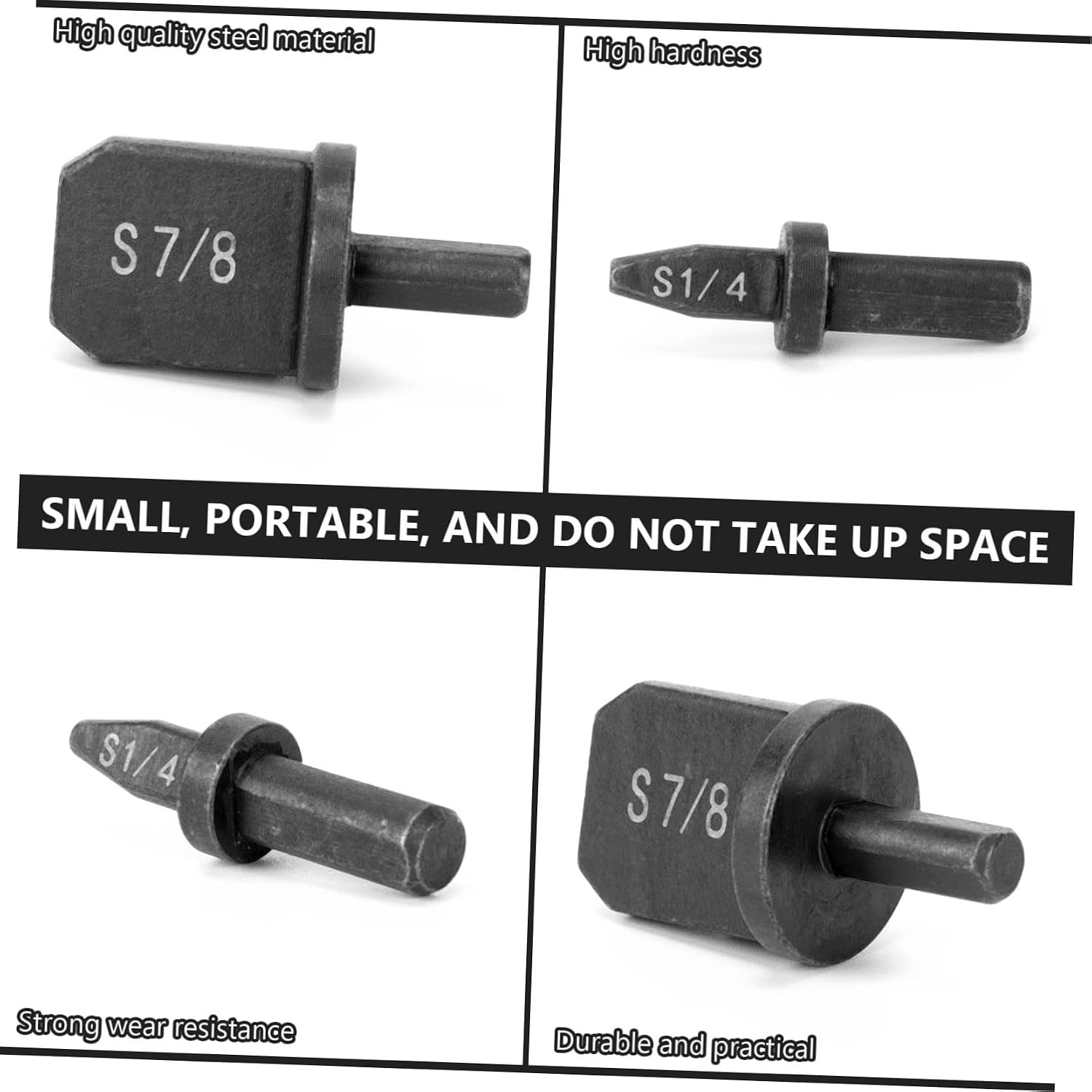 6 in 1 Electric Drill Accessories Expander Drill Bit Black Tool Tube Expander for Household