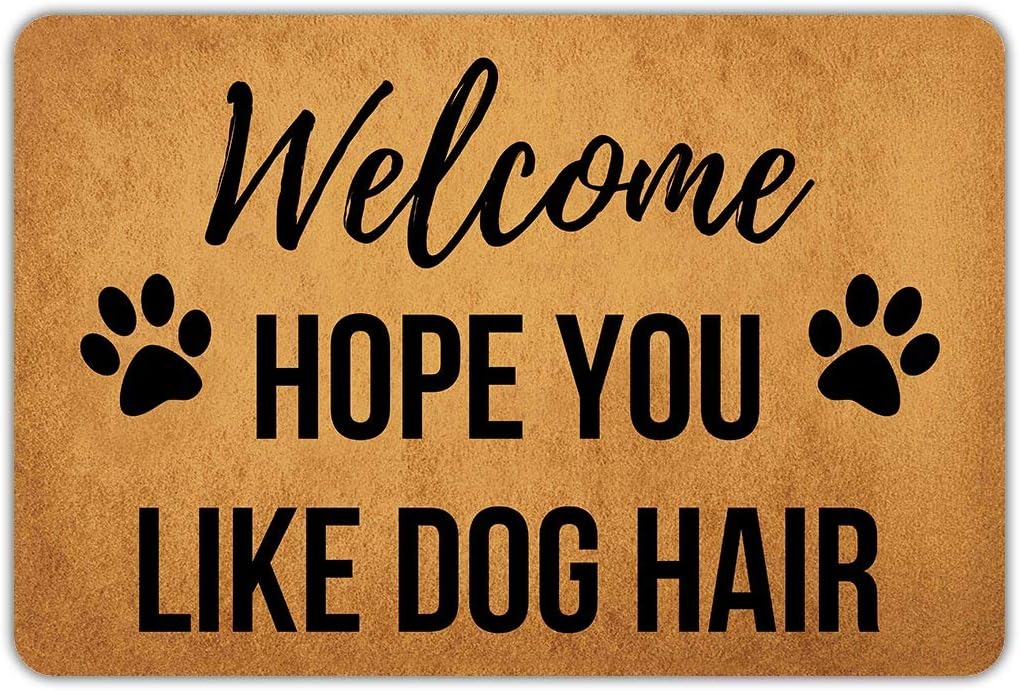 dog front door mat