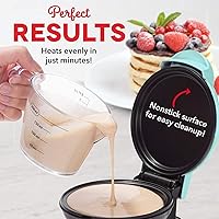 Vista 3 de Dash Mini Maker – Parrilla, S, Agua (Aqua)