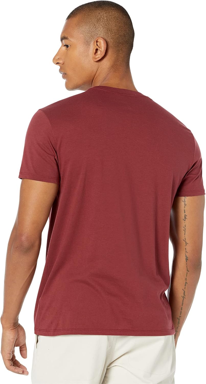 Lacoste Men's Short Sleeve Pima Jersey Crew Neck Tee