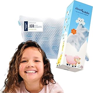 Cloudpillo Memory Foam Pillow für Kinder – Premium Schlafkissen, 37 x 55 cm, Ergonomisch, Weiß, Ideal für die Schlafbedürfnisse von Kindern