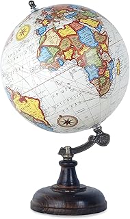 Art Deco Home - Mappamondo da tavolo, 20 cm - 10131SG