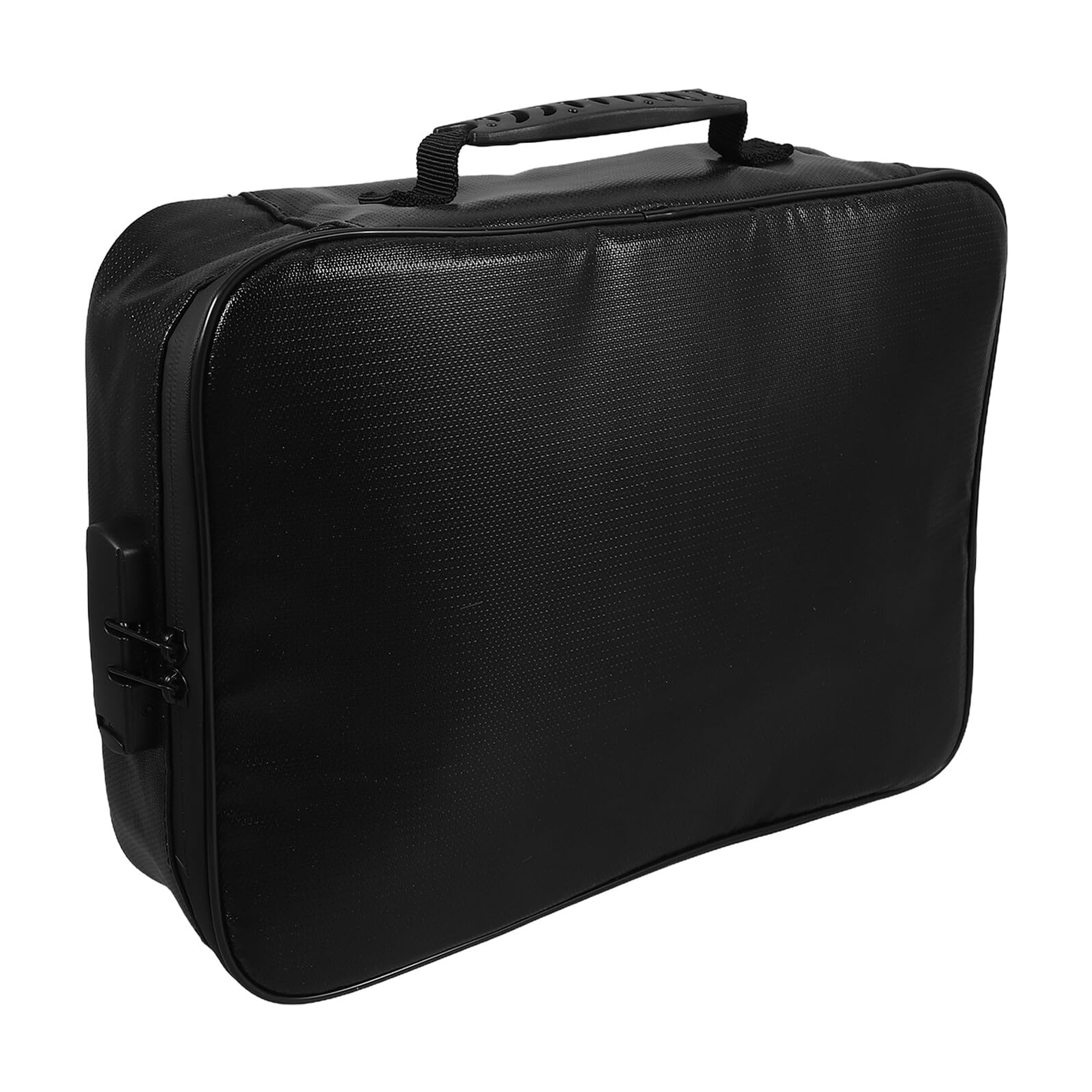 BESTYASH Boîte de Rangement Documents Spacieuse avec Serrure Organisateur Multifonction Portable pour Certificats Passeports et Documents Importants Sac de Rangement Ignifuge pour Maison