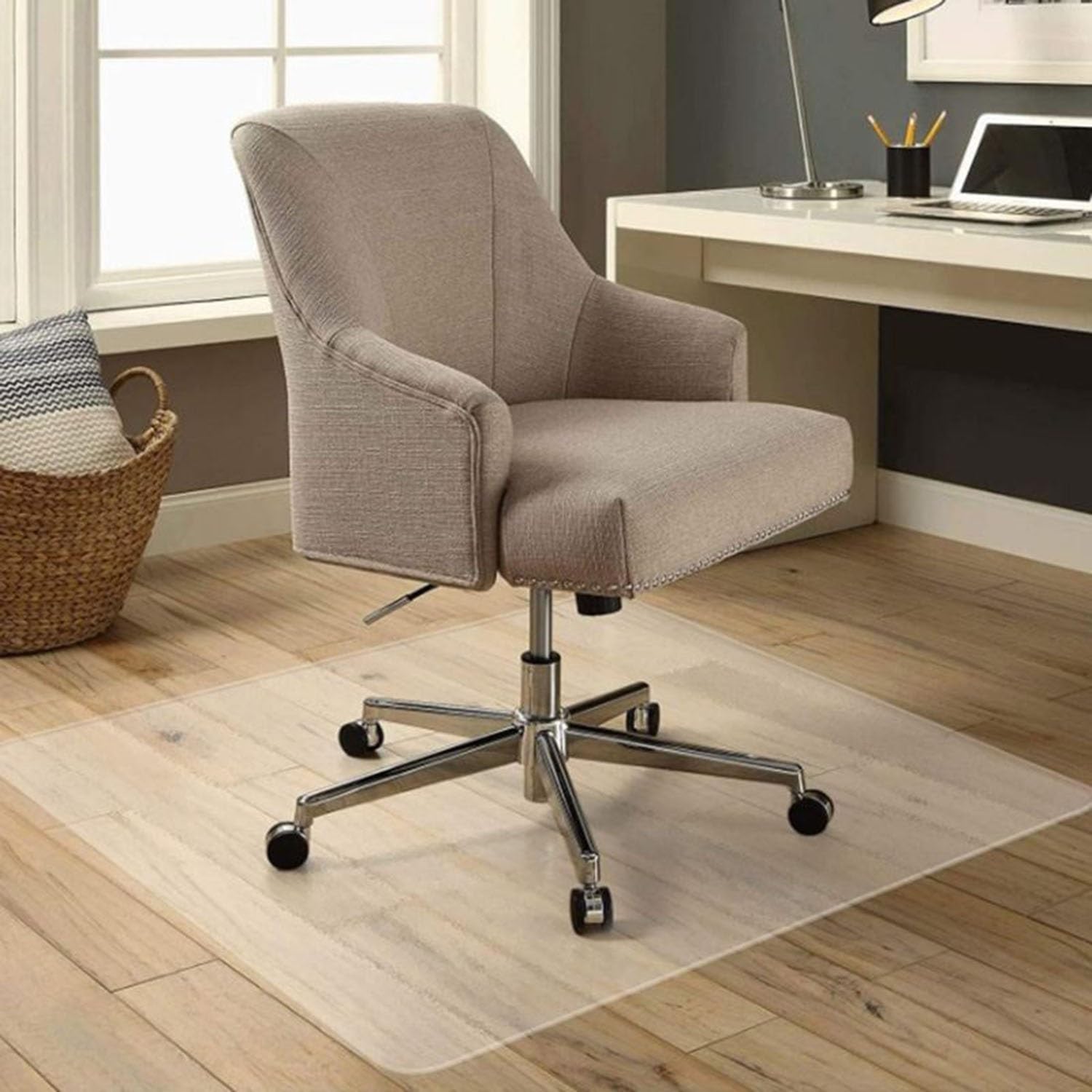 30 X 48 Office Chair Mat for Hardwood Floor Chair Mat for Clear Rolling Chairs Anti-Slip Desk Chair