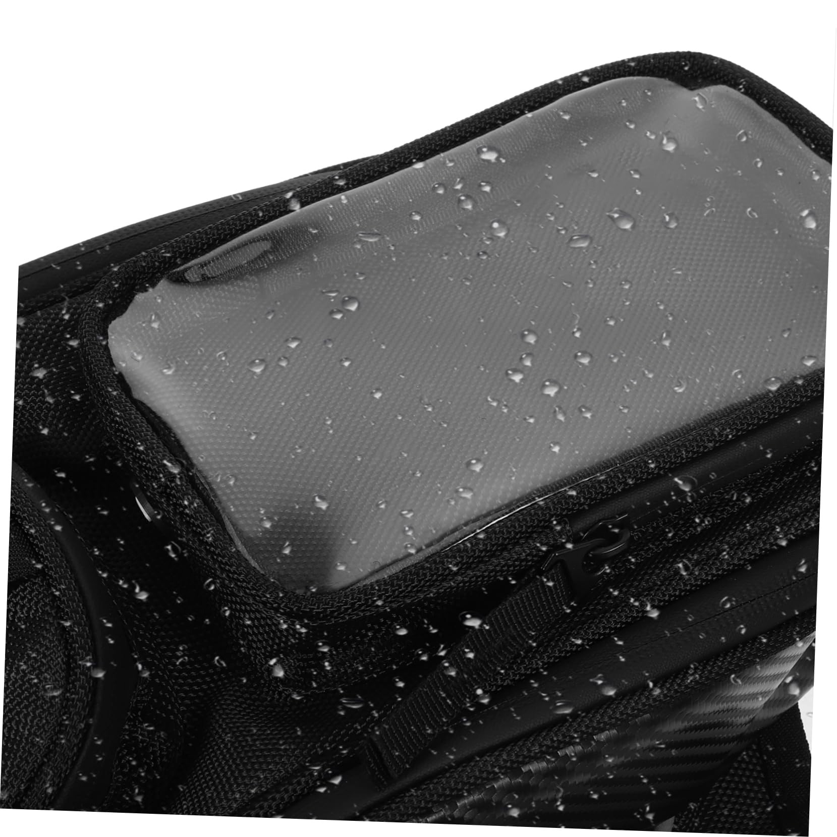 TOPBATHY Sacoche Sécurisé Grosse Magnétique Capacité Réservoir de Moto Imperméable, en Tissu Rangement pour Conduite