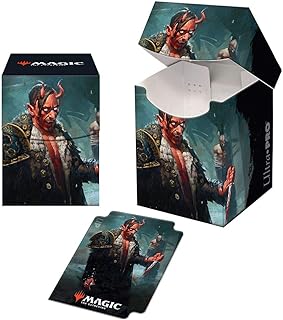 Kaldheim 100+ Deck Box Featuring Tibalt, Cosmic Imposter for Magic: The Gathering - Protect Your Cards and Always be Ready for Battle Against Friends Or Enemies in Style