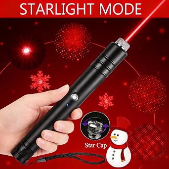 Red Laser Pointer, Laser Pointer [Material Upgrade] Laser Pointer Pen,Red Lazer Pointer USB Rechargeable for Teaching HuntingOutdoor Astronomy flashlightsflashlights