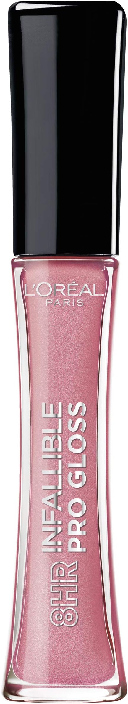 L’Oreal Paris Makeup Infallible 8 Hour Hydrating Lip Gloss, Pink Opal, 0.21 Fl Oz