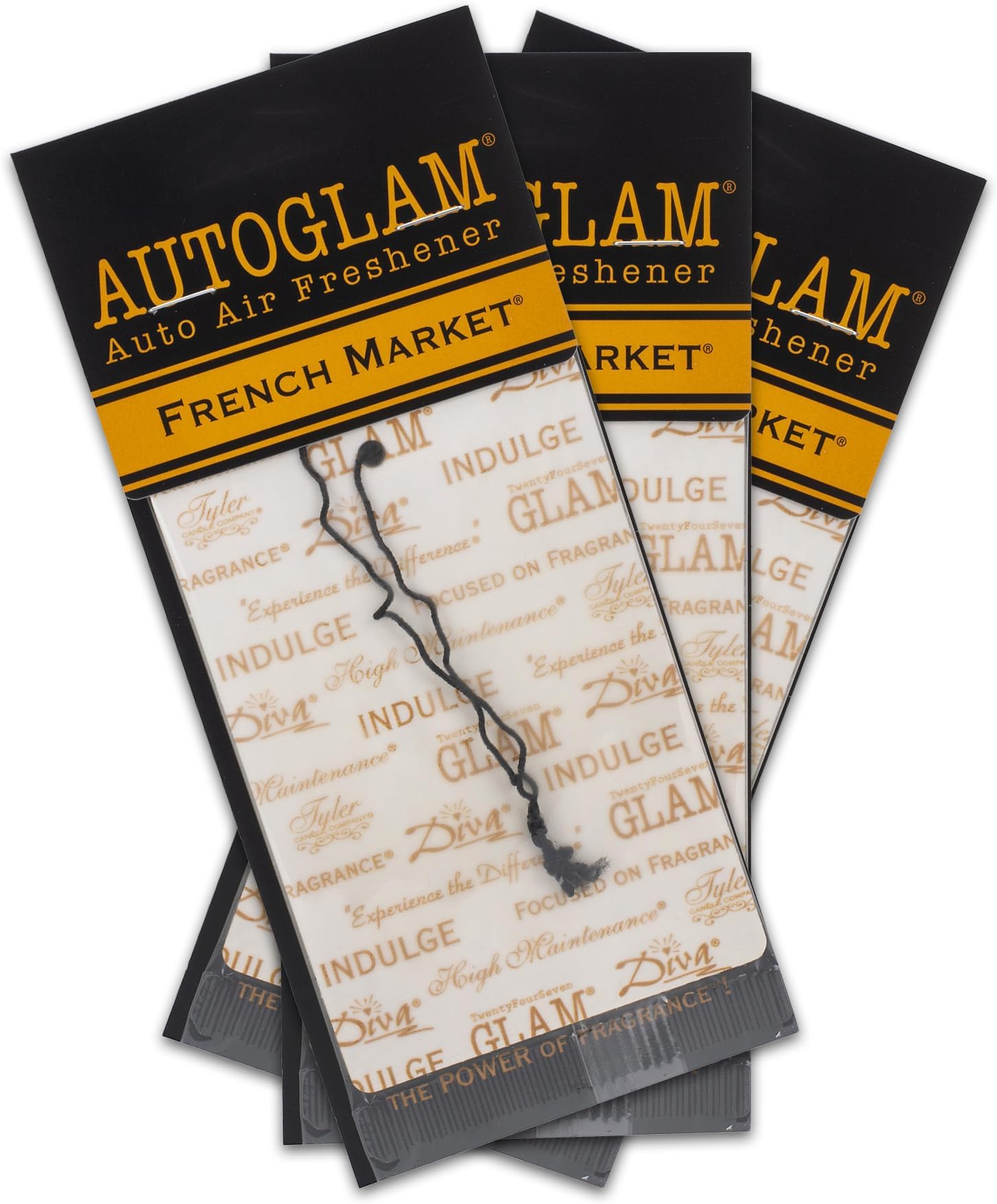 Tyler Candle Company Co Autoglam Air Freshener 6 set of