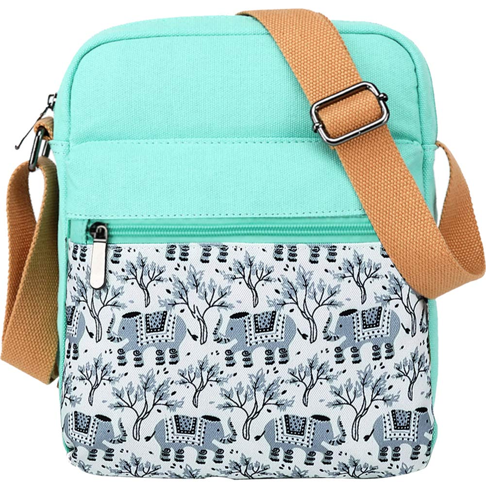Choco MochaSmall Crossbody Elephants Purse for Girls and Women