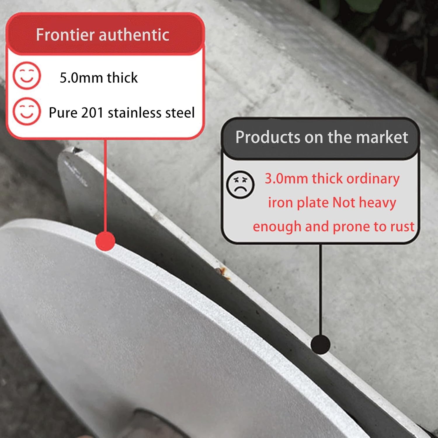 Standing Ashtray, Cigarette Disposal With Bin, Detachable Cigarette Butt Receptacle, Suitable for Places Where Space Needs to Be Saved in Bar Areas(White)