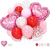 Vista 12 de Globos de autos de carreras con bandera a cuadros y globos de neumáticos, globos de látex rojos, negros y blancos para decoración de fiesta temática