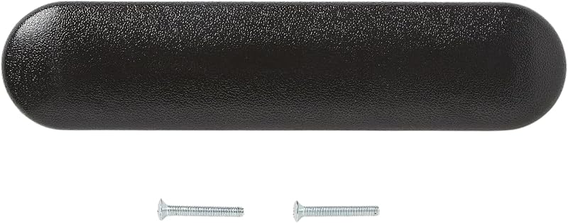 Medline Black Nylon Desk-Length Armrest Pad, for Wheelchair Transport Chair